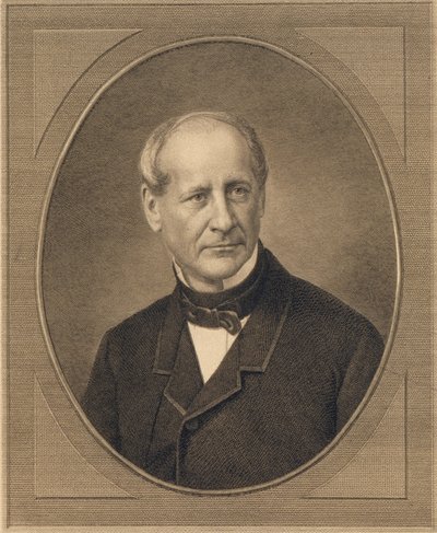 Retrato del Conde Modest Andreyevich von Korff 1800-1876, 1876 de Ivan Petrovich Pozhalostin