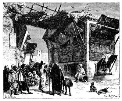 Una escuela en Fez, Marruecos, 1895 de Ivan Pranishnikoff