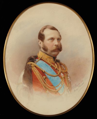 Retrato de Alejandro II (1818-1881) de Ivan Raulov