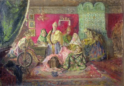 En una casa de boyardo de Ivan Semyonovich Kulikov