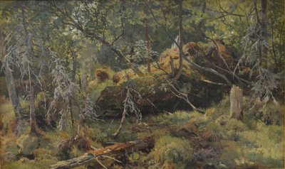 Ramas. Un estudio de Ivan Ivanovich Shishkin