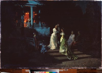 Un bal (Ball) - Peinture de Ivan Svetenko, huile sur toile de Ivan Svetenko