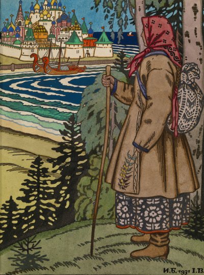 Niña campesina. Ilustración del libro Contes de l