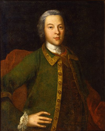 Retrato del Conde Petr Panin 1721-1789, 1742 de Ivan Yakovlevich Vishnyakov