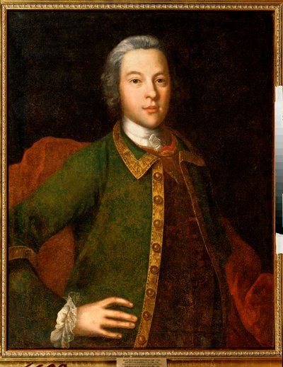 Retrato del conde P Panin de Ivan Yakovlevich Vishnyakov