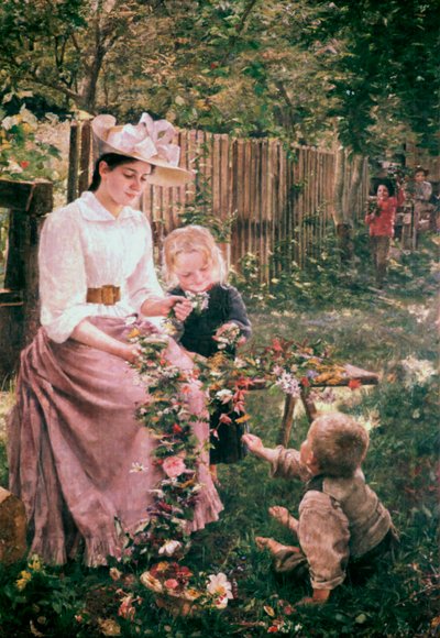 Verano, c1889-1890 de Ivana Kobilca