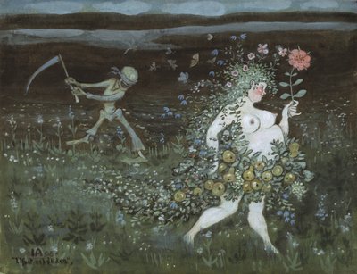 Vida y Muerte, 1905 de Ivar Axel Henrick Arosenius