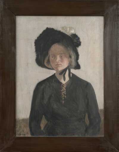 Eva, la esposa del artista de Ivar Axel Henrik Arosenius