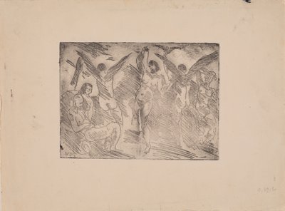 Composición alegórica de J.A. Jerichau