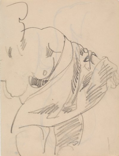 Mujer desnuda con drapeado de J.A. Jerichau