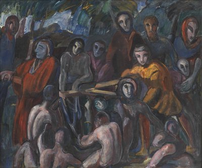 El camino al Gólgota de J.A. Jerichau