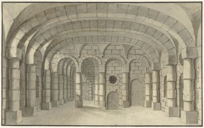 Escenografía de una mazmorra de J.A. Tempelier