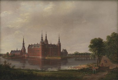 Castillo de Frederiksborg de Johan Christian Dahl