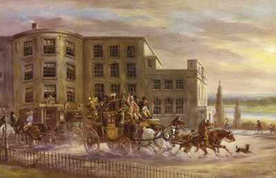 El viejo Star y Garter, Richmond Hill de J.C. Maggs