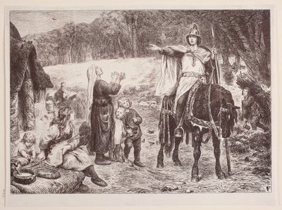 El caballero de la cabaña de carbón de J.C. Nielsen