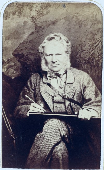 Retrato de Sir Edwin Landseer (1802-73) de J.C. Watkins