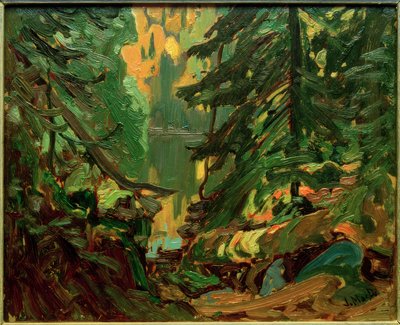 Cerca del Lago Montreal, Algoma de J.E.H. MacDonald