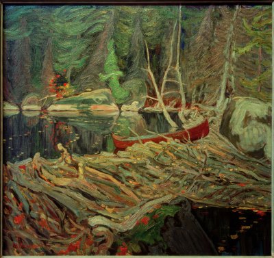 La presa de castores de J.E.H. MacDonald