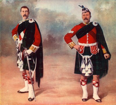 Los Highlanders de Ciudad del Cabo, 1900 de JE Bruton