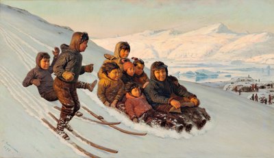 Invierno en Groenlandia de J.E. Carl Rasmussen