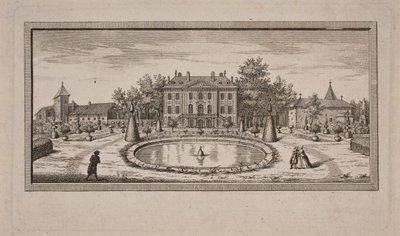 La residencia de Bonnet en Genthod de J.F. Clemens