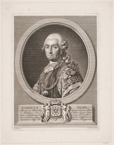 Carl Egon, príncipe de Fürstenberg de J.F. Clemens