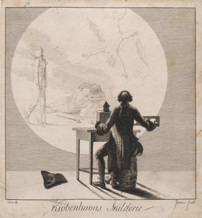 "Kiøbenhavns Skilderie". N.º 4 de J.F. Clemens