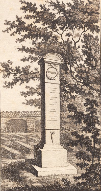 El monumento conmemorativo de Riber de J.F. Clemens
