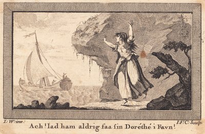 Nille corriendo entre las rocas de J.F. Clemens