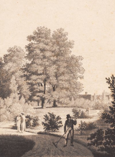 El jardín de Nordfeldt de J.F. Clemens
