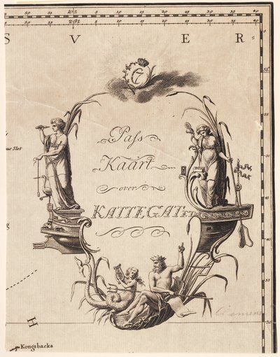 "Pass Kaart over Kattegatet" de J.F. Clemens