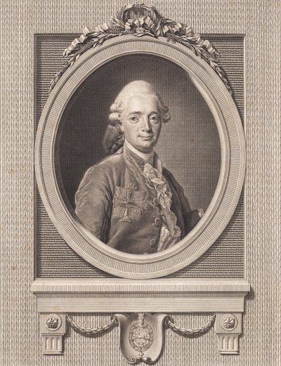 Retrato del enviado Otto Blome de J.F. Clemens