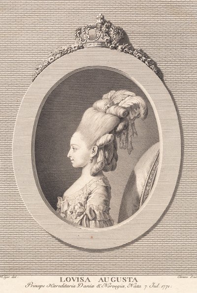 Princesa Louisa Augusta de J.F. Clemens