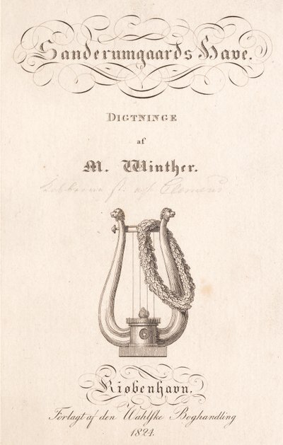Sanderumgaards Have. Poemas de M. Winther de J.F. Clemens
