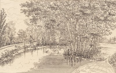 Jardín de Sanderumgaard 4 de J.F. Clemens