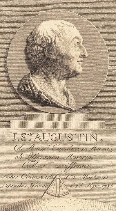 Secretario en la cancillería de guerra Johan Samuel Augustin de J.F. Clemens