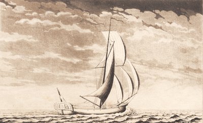 Suite de barcos. Caza real de J.F. Clemens