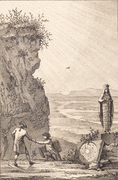 Título de cobre para Olavides de J.F. Clemens