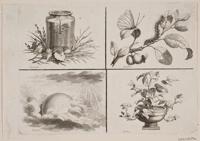 Vignettes para las obras de Bonnet de J.F. Clemens