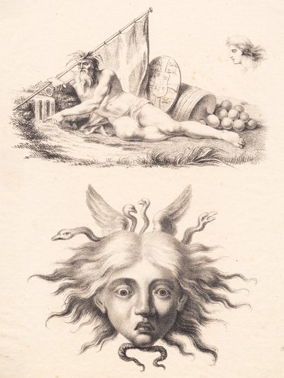 Øresund. Cabeza de Medusa de J.F. Clemens