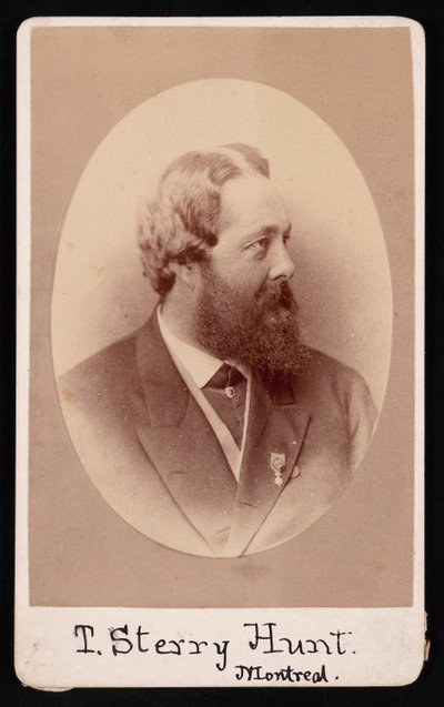 Retrato de Thomas Sterry Hunt 1826-1892, antes de 1892 de JG Parks