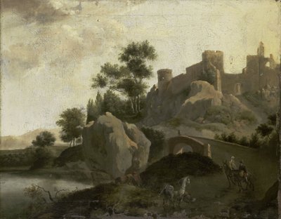 Paisaje italiano de J.G. Schieblius