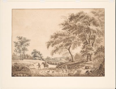 Paisaje de J.H. de Friderici (signed by artist)