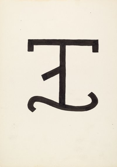 Marca de ganado, c. 1936 de J.Henry Marley
