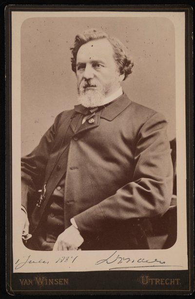 Retrato de Franciscus Cornelius Donders de JJA Van Winsen