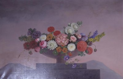 Flores en un cuenco de J.L. Camradt
