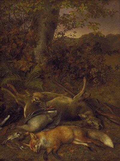 Caza abatida de J.L. Jensen