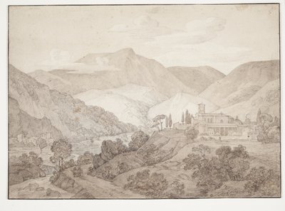 Monasterio capuchino en Spoleto de J.L. Lund