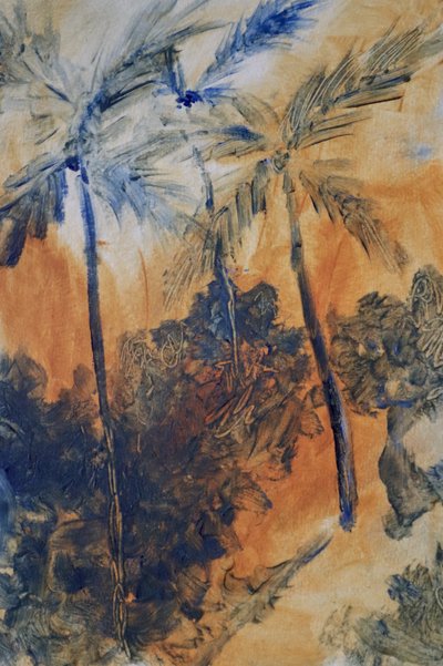 Palmeras azules tropicales de JMF FINE ART