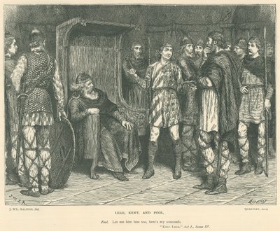 Ilustración para el Rey Lear de J.M.L. Ralston
